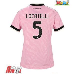 Juventus Manuel Locatelli #5 Segunda Equipación Mujer 2026-27 Manga Corta